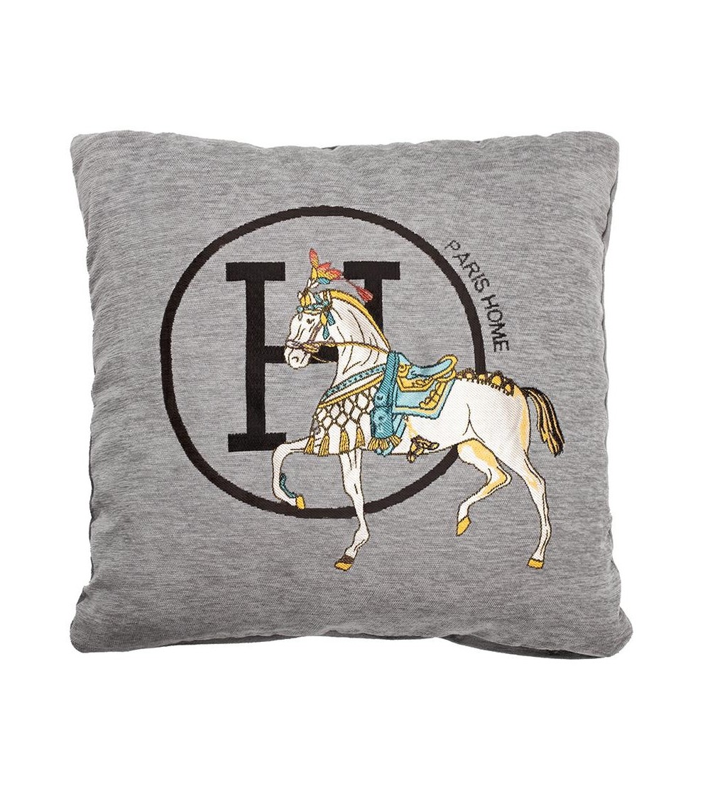 Poduszka dekoracyjna SHP PARIS HOME       szara