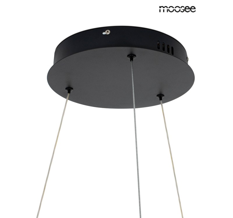 MOOSEE lampa wisząca GARDENS 90 czarna