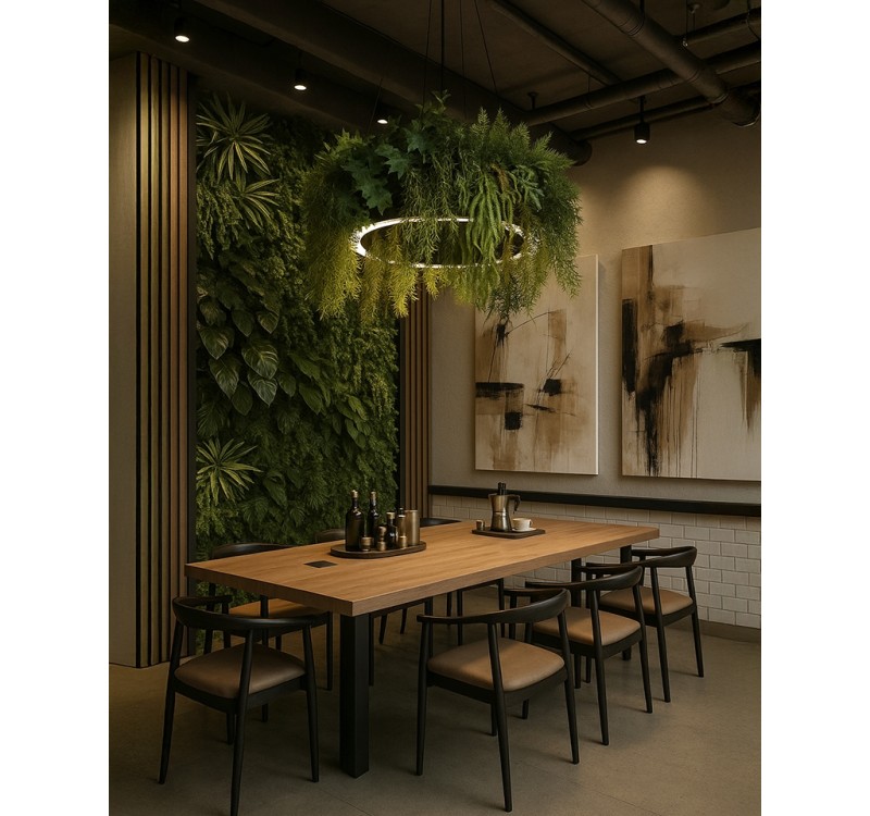 MOOSEE lampa wisząca GARDENS 90 czarna