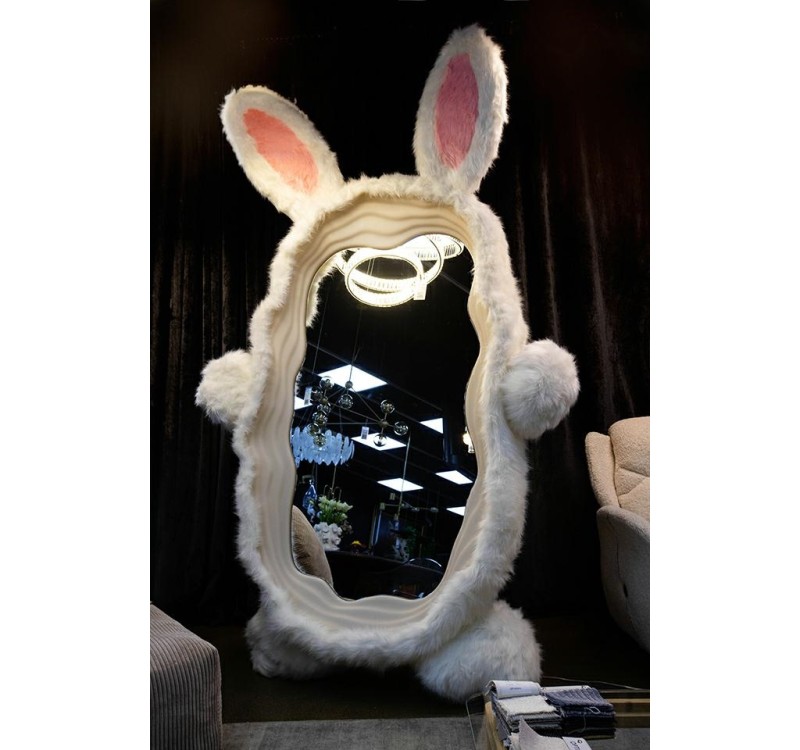 Lustro stojące BUNNY z oświetleniem LED   240x150 cm