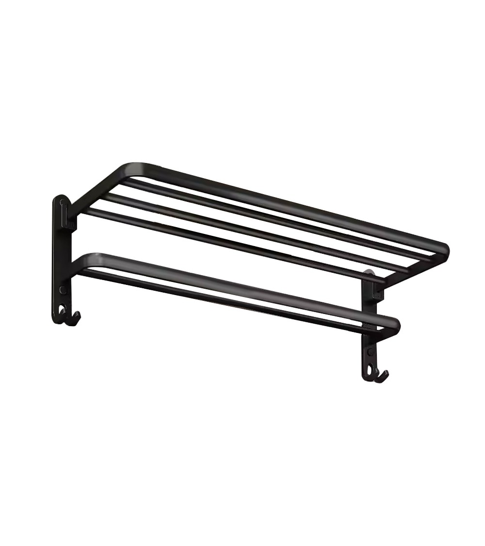 Półka prysznicowa SHP BILIA czarna