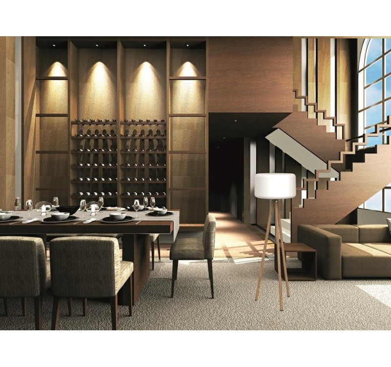 NEW GARDEN lampa podłogowa CHLOE 140 SOLAR SMARTTECH