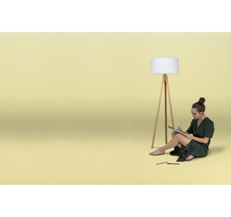 NEW GARDEN lampa podłogowa CHLOE 140 SOLAR SMARTTECH