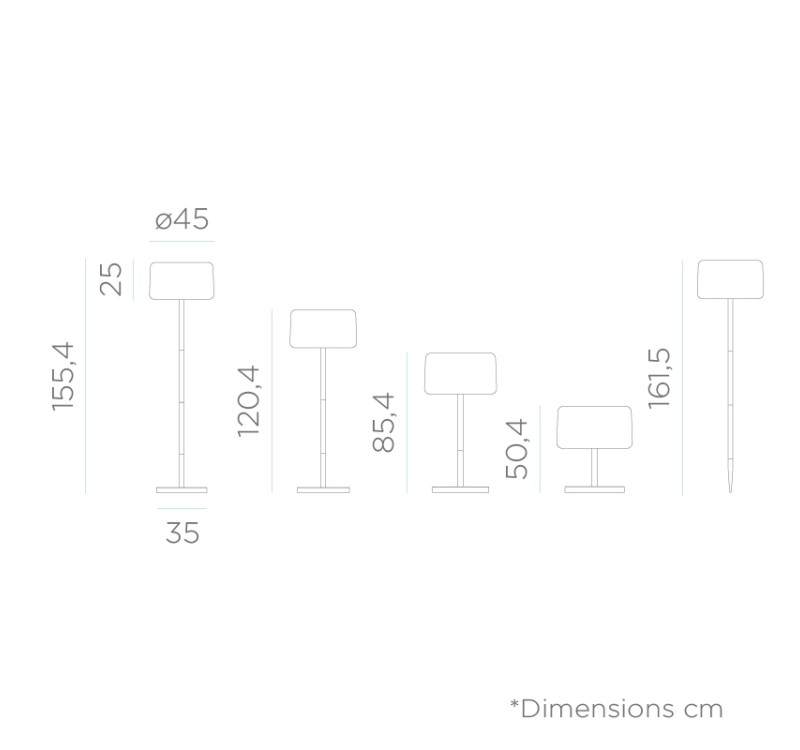NEW GARDEN lampa podłogowa CHLOE PLANT SOLAR SMARTTECH WOOD
