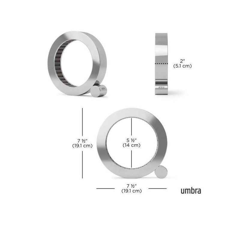 UMBRA organizer na biżuterię FERRIS       chrom