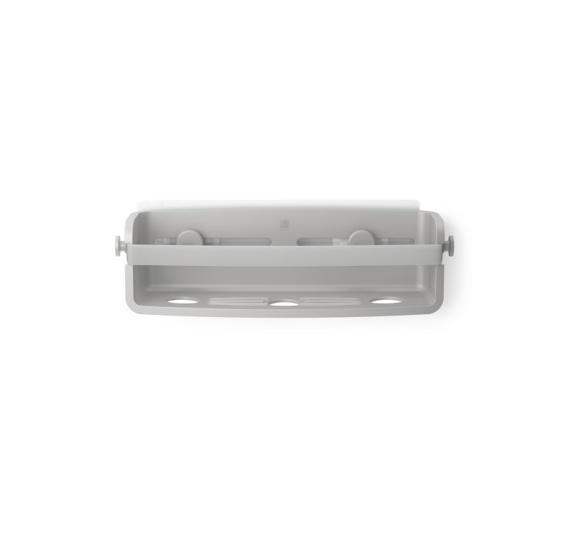 UMBRA półka prysznicowa FLEX szara