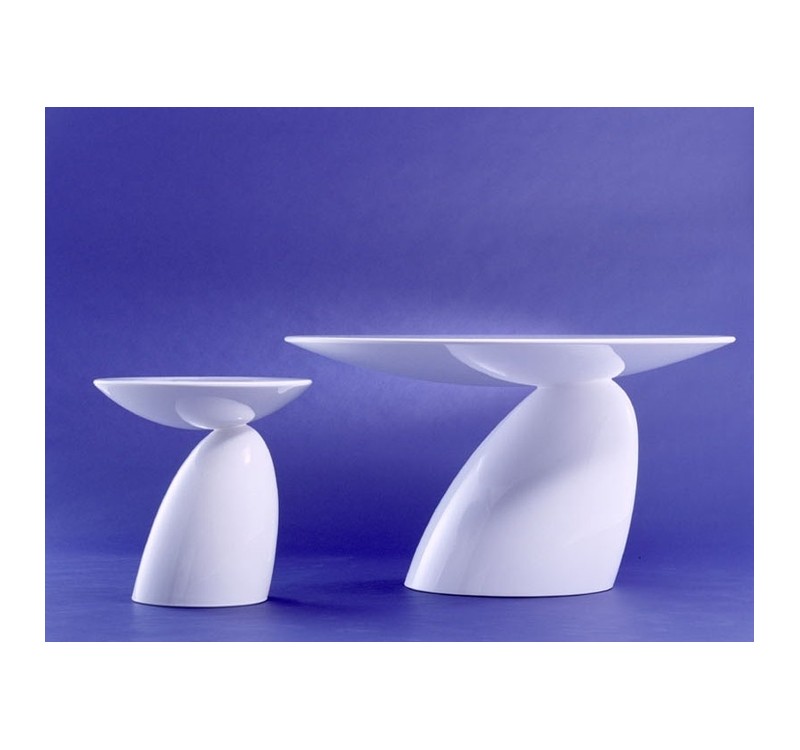 Stół FUNGO GRANDE biały - włókno szklane