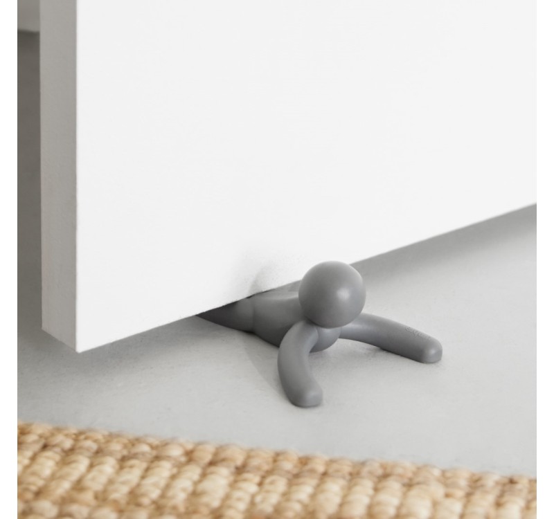 UMBRA stoper pod drzwi BUDDY 2 szt szary