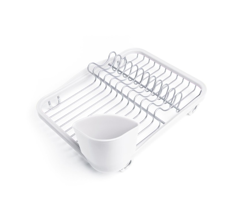 UMBRA ociekacz do naczyń SINKIN - biały,nikiel