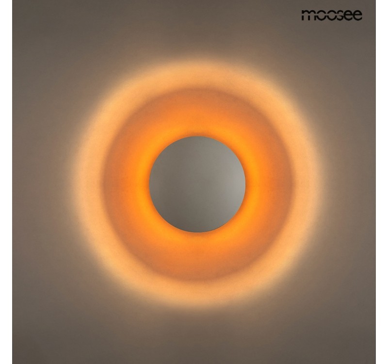 MOOSEE lampa ścienna ECLISE  złota / biała