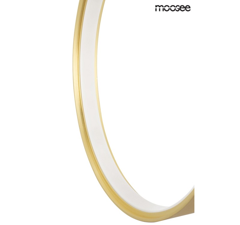 MOOSEE lampa ścienna CIRCLE WALL złota