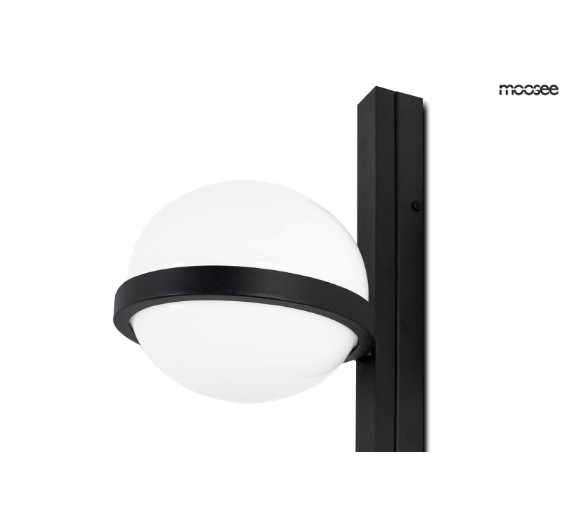 MOOSEE lampa ścienna PLANT WALL czarna