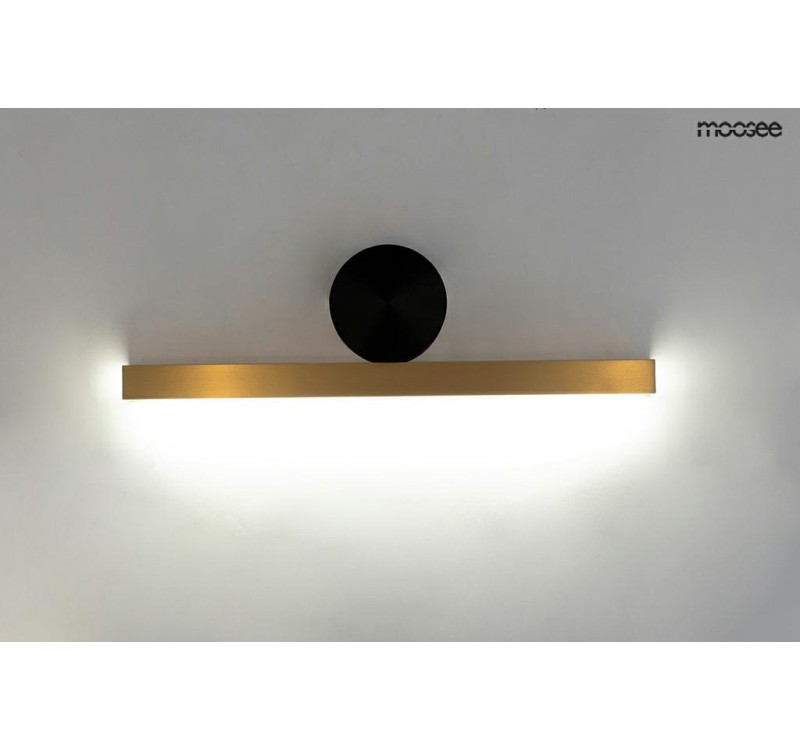MOOSEE lampa ścienna WAND 45 złota