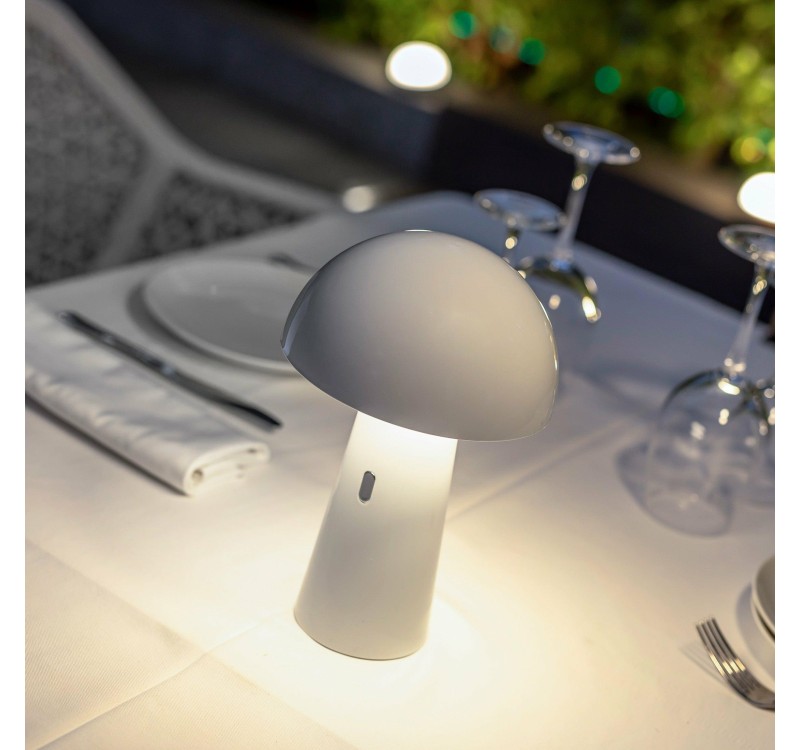 NEW GARDEN lampa biurkowa SHITAKE BLANCO