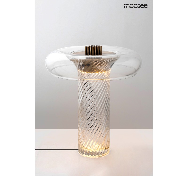 MOOSEE lampa stołowa ICAR złota