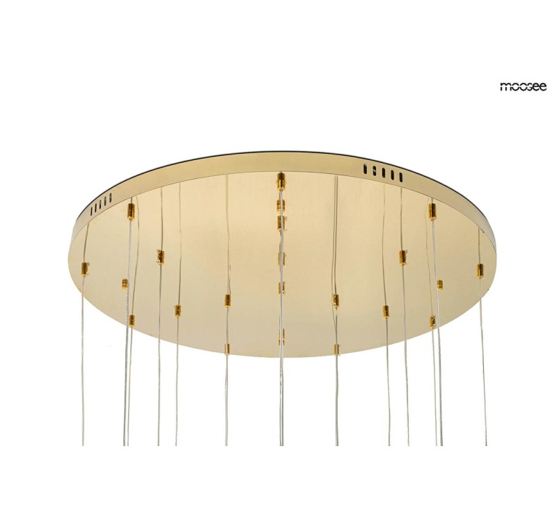 MOOSEE lampa wisząca LEAFS DISC złota