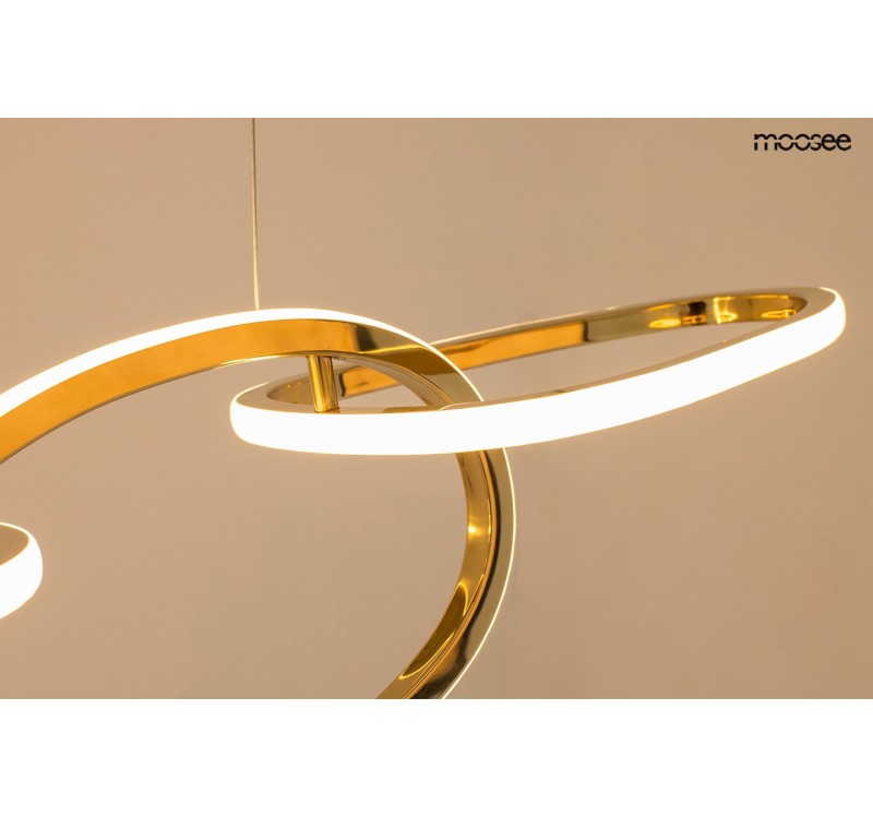 MOOSEE lampa wisząca JAZZ 5 złota