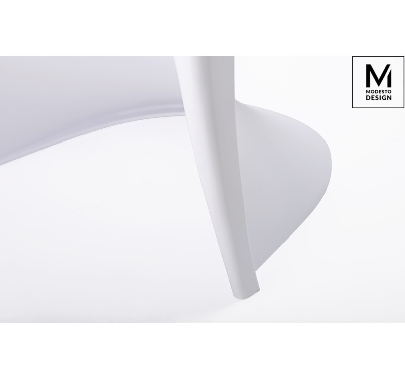 MODESTO krzesło HOVER białe -             polipropylen