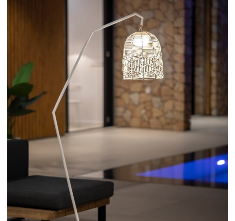 NEW GARDEN lampa podłogowa SANTORINI BATTERY
