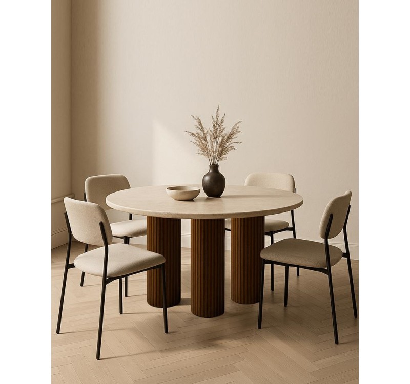 MaMaison stół jadalniany RAGNO 120        drewno / marmur