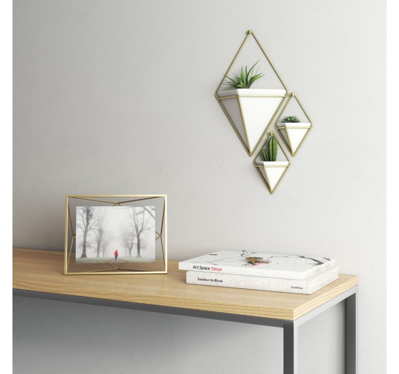 UMBRA ramka na zdjęcia PRISMA 13x18 cm - złota