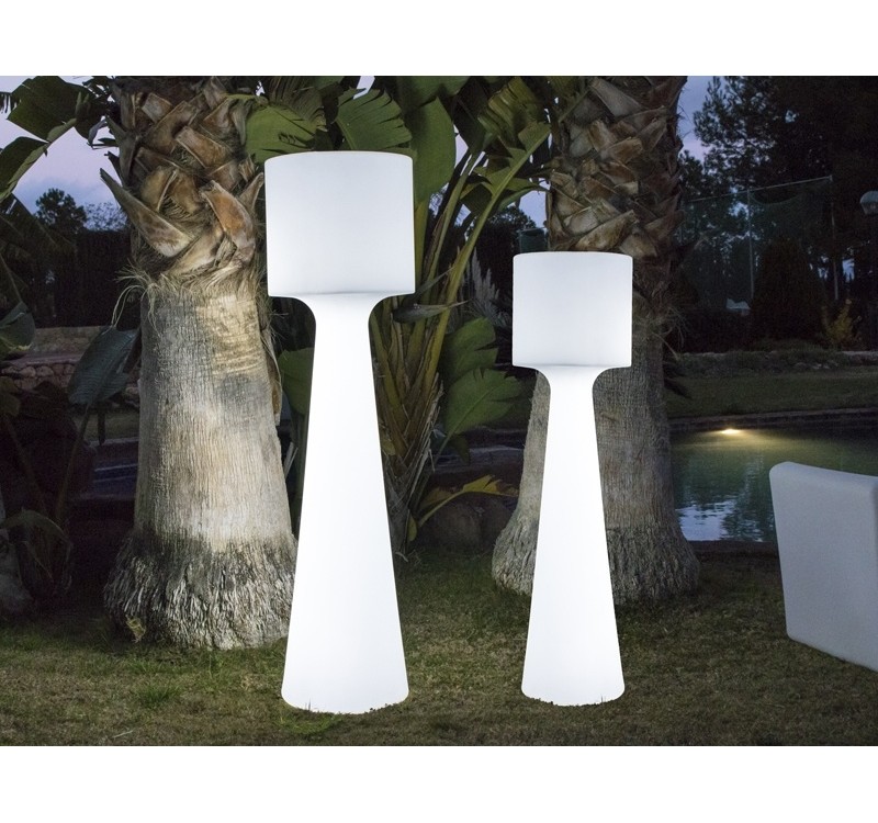 NEW GARDEN lampa ogrodowa GRACE 170  CABLE biała