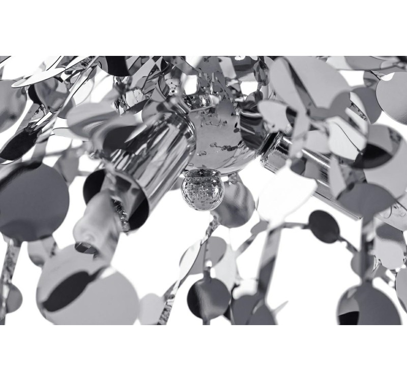 Lampa wisząca MONETE chromowana - metal