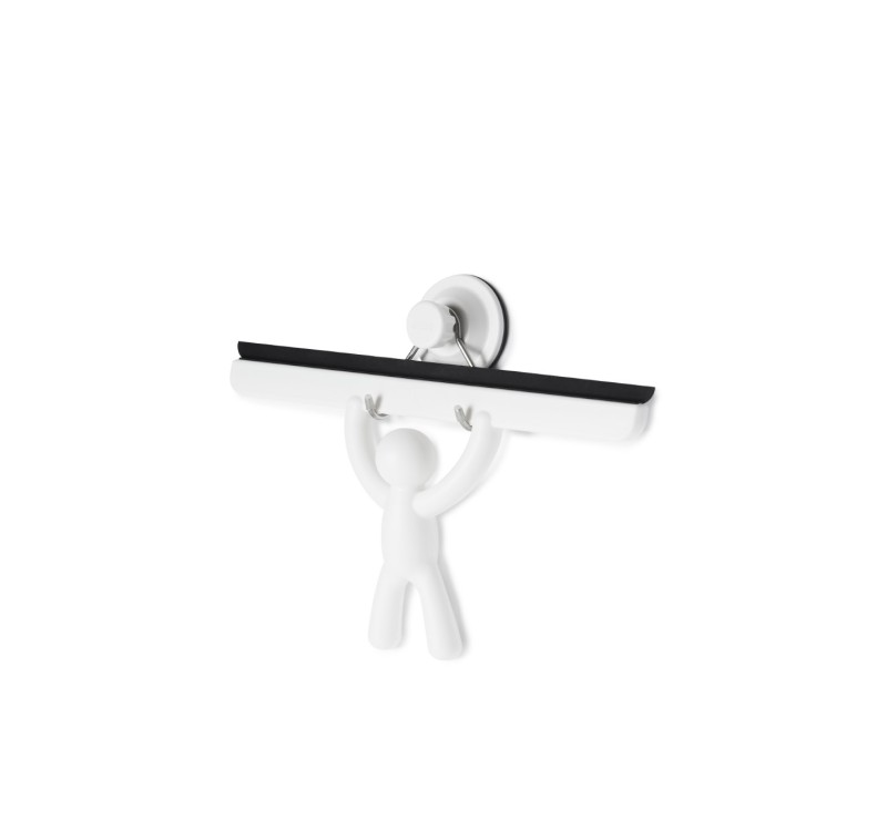 UMBRA ściągaczka prysznicowa BUDDY biała