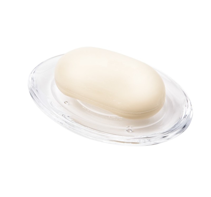 UMBRA mydelniczka DROPLET przezroczysta