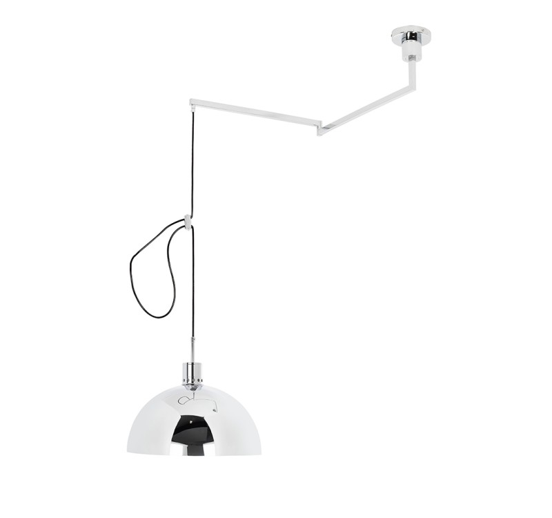 Lampa wisząca ROTA 360 srebrny chrom
