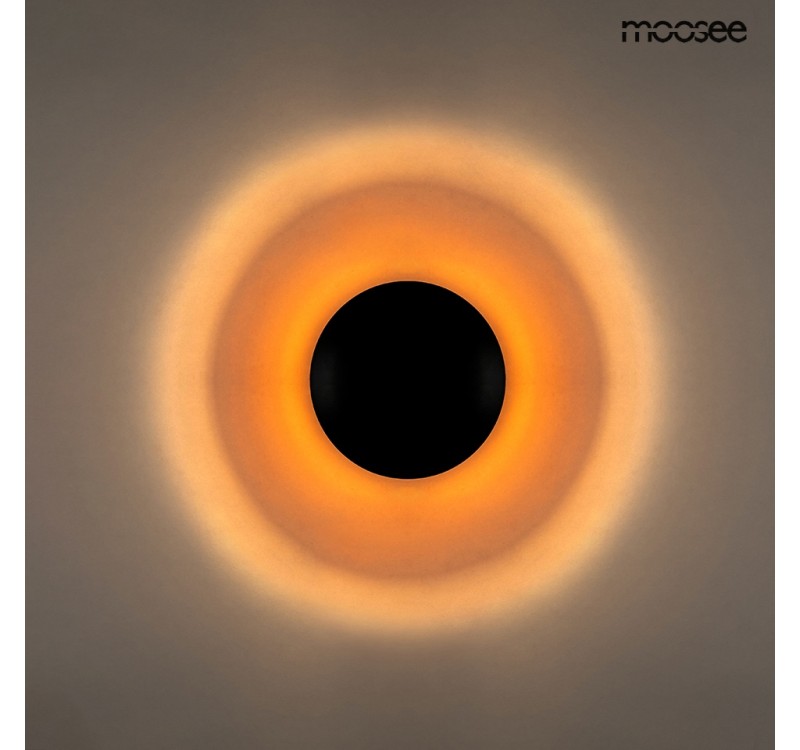 MOOSEE lampa ścienna ECLISE  złota / czarna