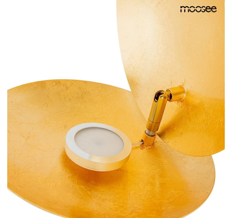 MOOSEE lampa ścienna ECLISE  złota / czarna