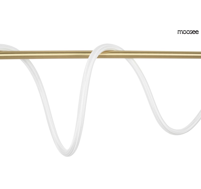 MOOSEE lampa wisząca SERPIENTE 120 złota