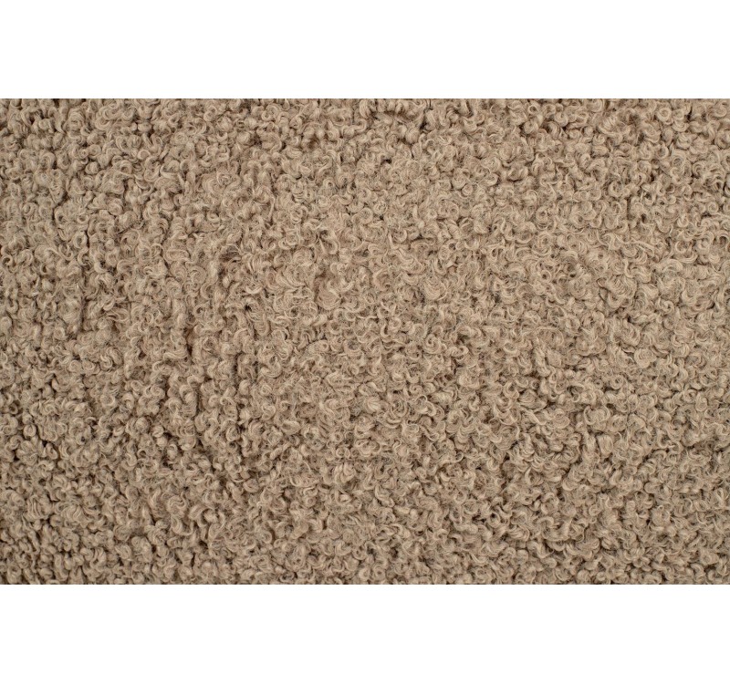 Fotel bujany PLUSH TEDDY ciemny beżowy