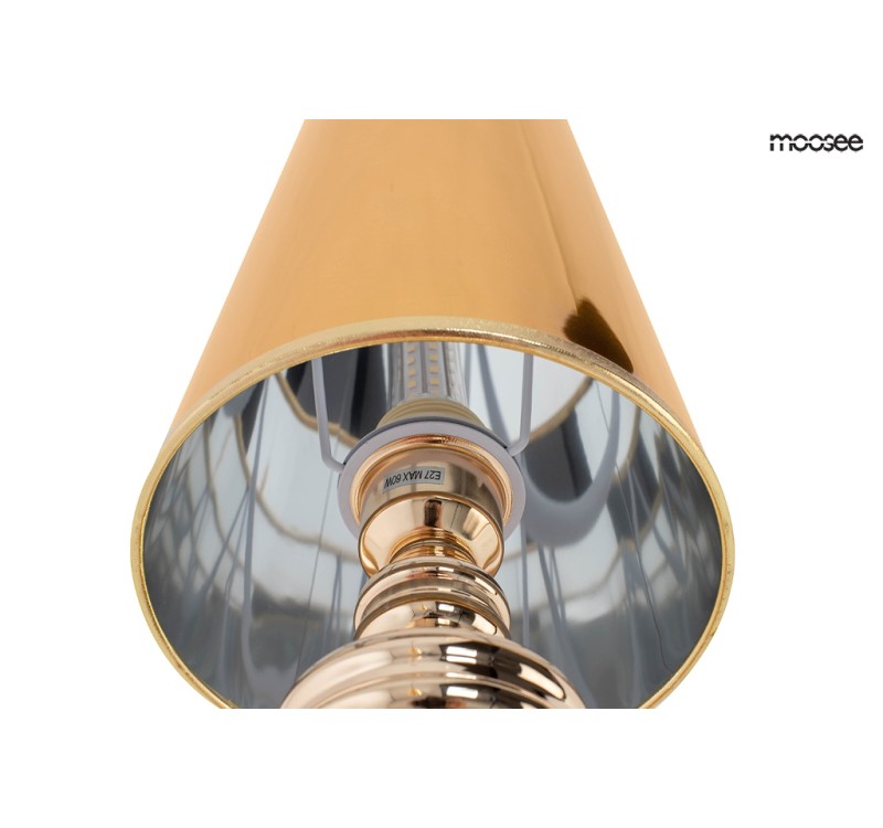 MOOSEE lampa ścienna QUEEN 15 złota