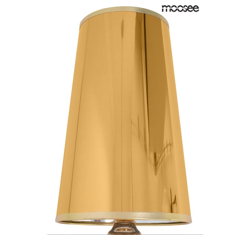 MOOSEE lampa ścienna QUEEN 15 złota
