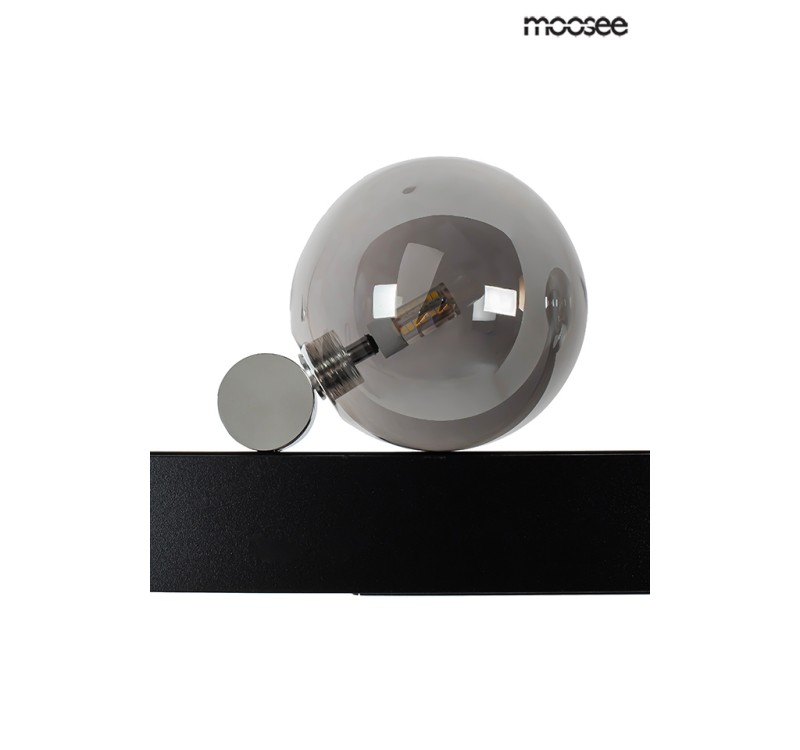 MOOSEE lampa wisząca LINEAL czarna