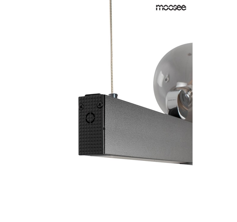 MOOSEE lampa wisząca LINEAL czarna