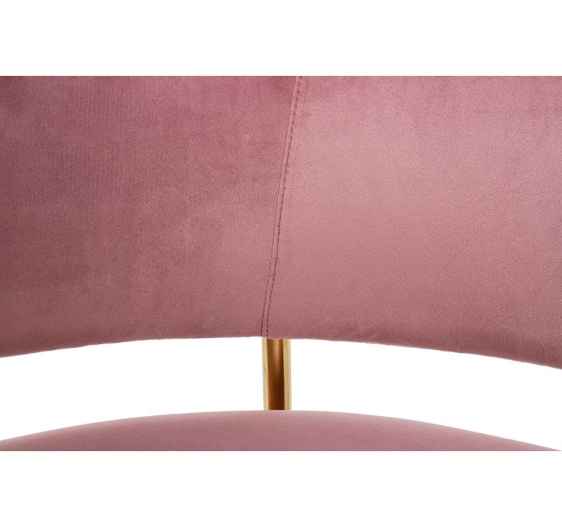 Krzesło barowe DELTA 65 różowe