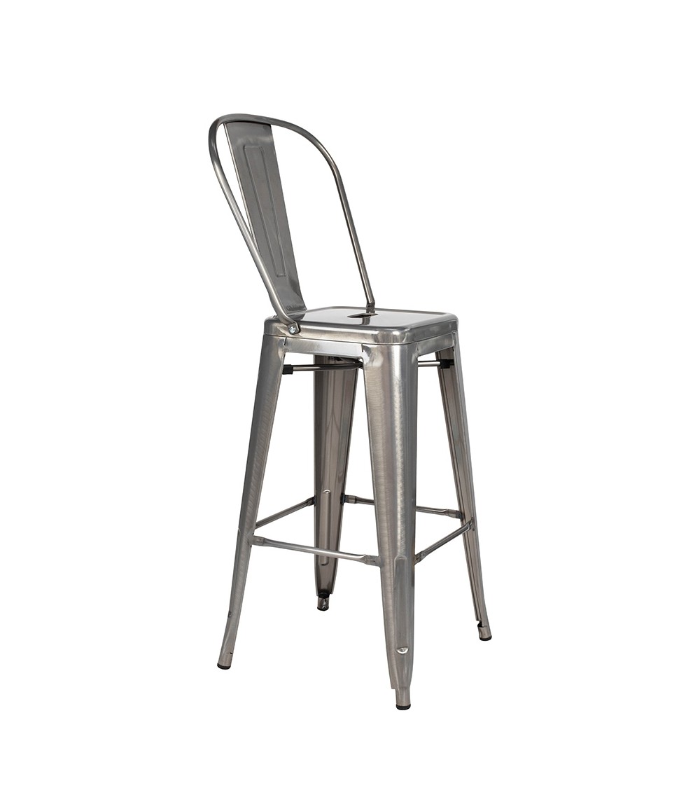 Krzesło barowe TOWER BIG BACK 66 (Paris) metal