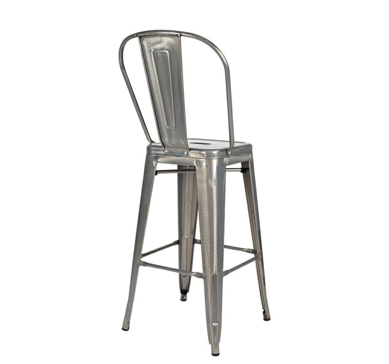 Krzesło barowe TOWER BIG BACK 66 (Paris) metal