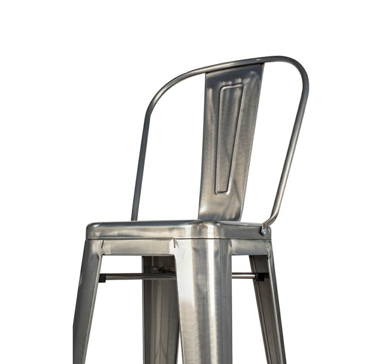 Krzesło barowe TOWER BIG BACK 66 (Paris) metal