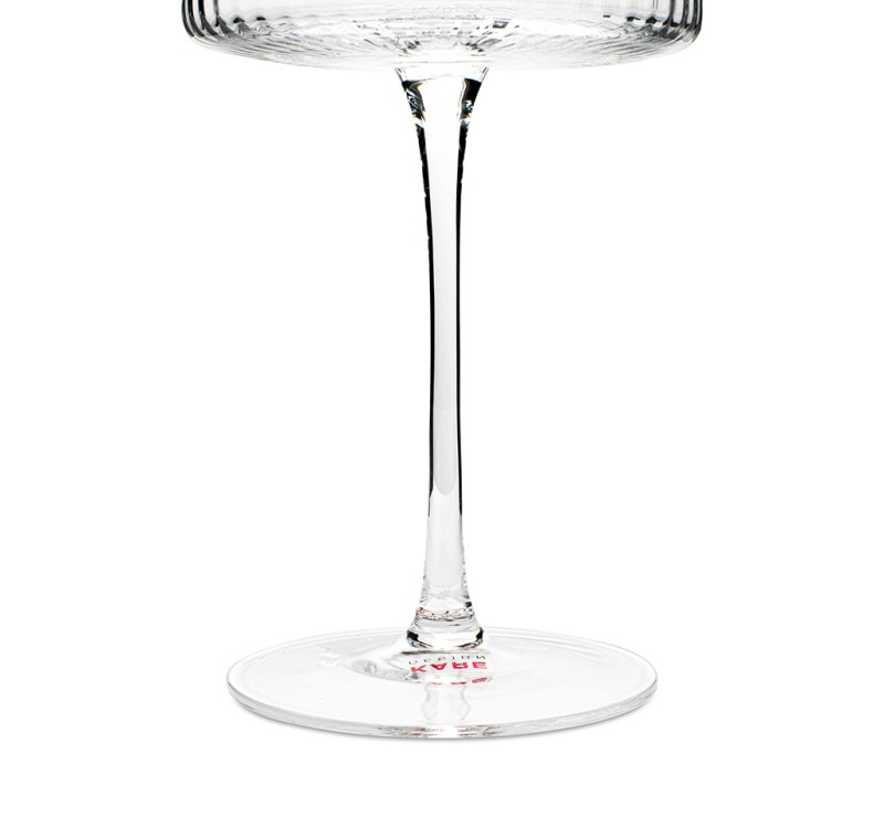 KARE komplet 4 kieliszków do wina RIFFLE  760 ml