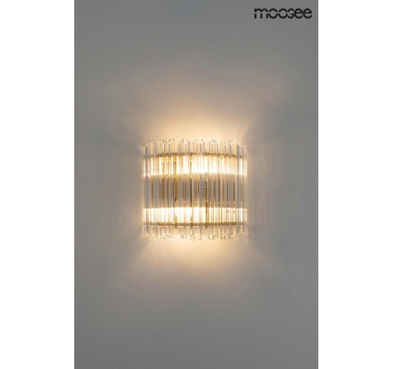 MOOSEE lampa ścienna PALACE złota