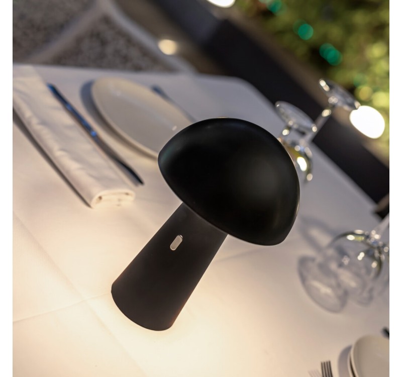 NEW GARDEN lampa biurkowa SHITAKE NEGRO