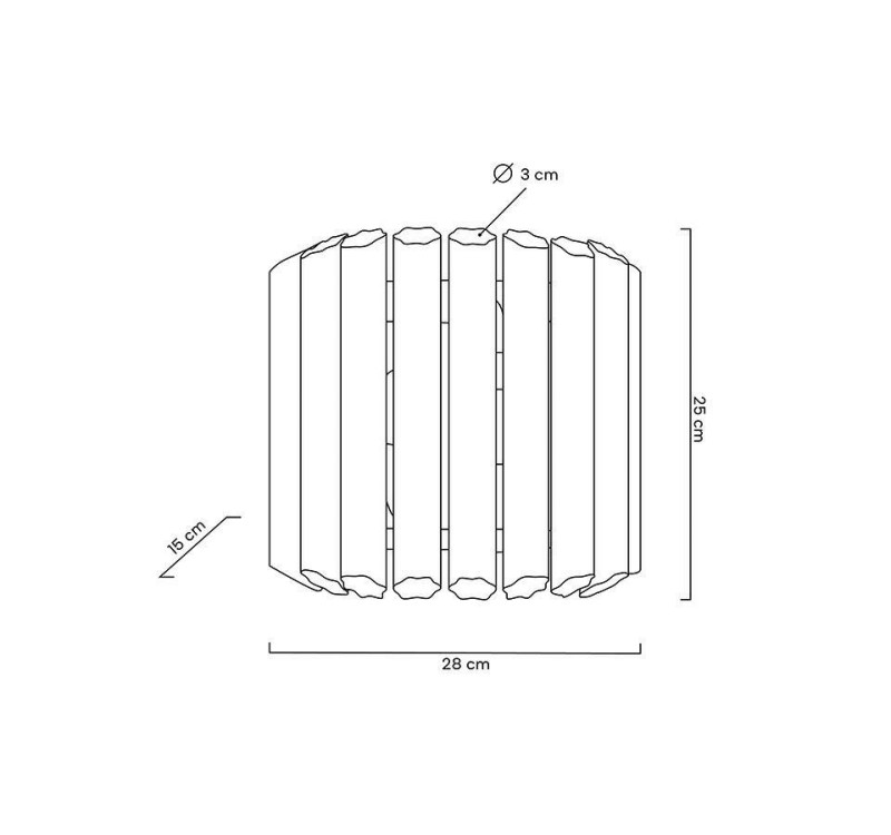 MOOSEE lampa ścienna PALACE złota