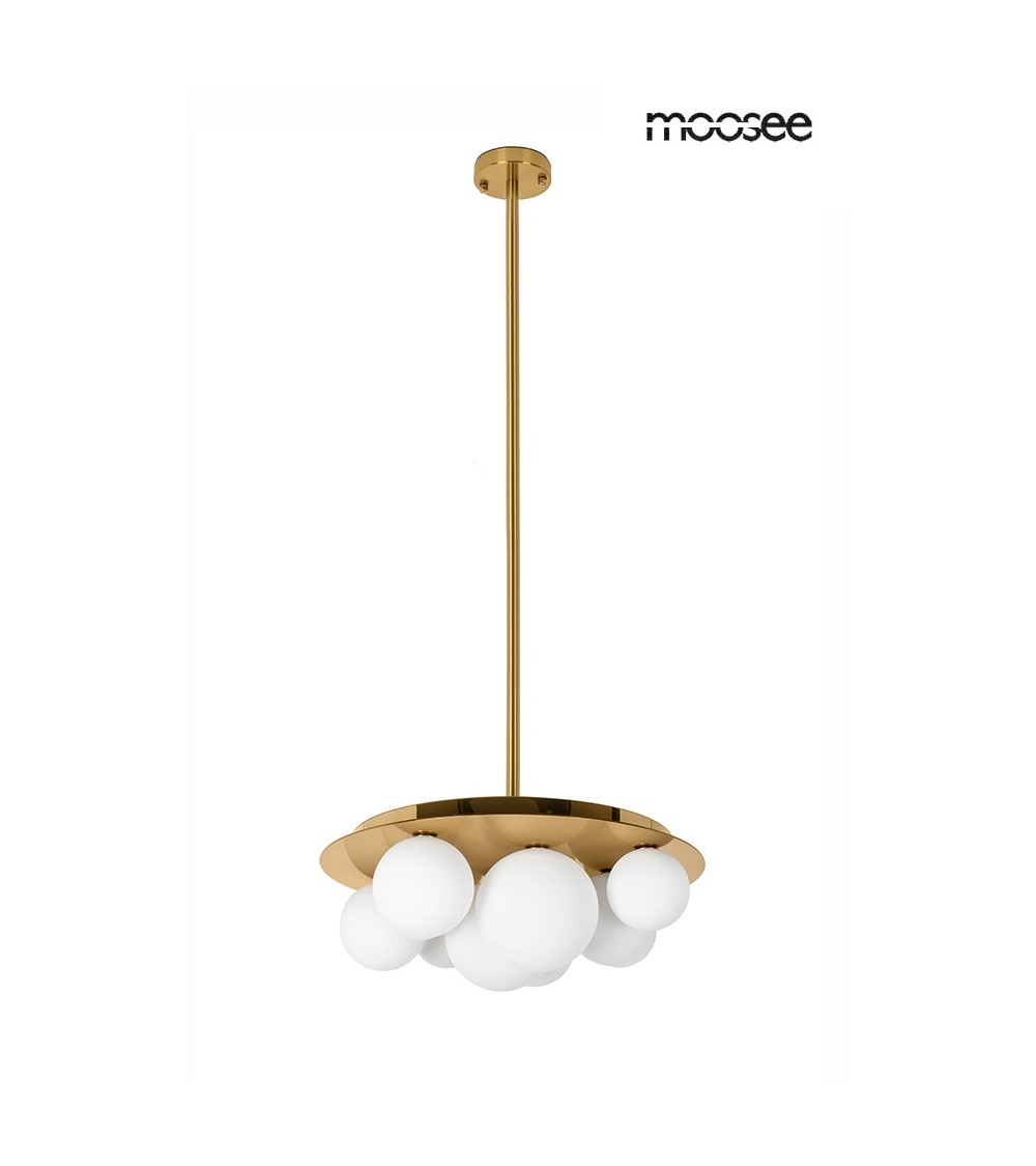 MOOSEE lampa wisząca BACARDI złota