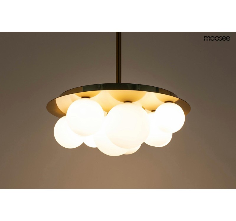 MOOSEE lampa wisząca BACARDI złota
