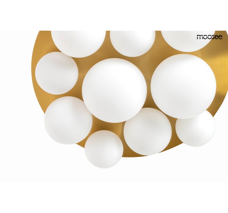 MOOSEE lampa wisząca BACARDI złota