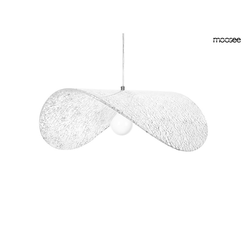 MOOSEE Lampa wisząca CAPELLO FI 80 clear